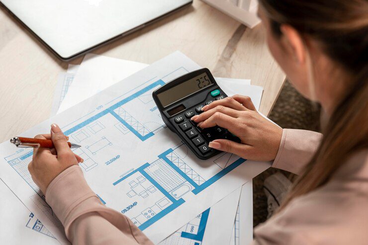 Interactive roofing cost calculator for website visitors.